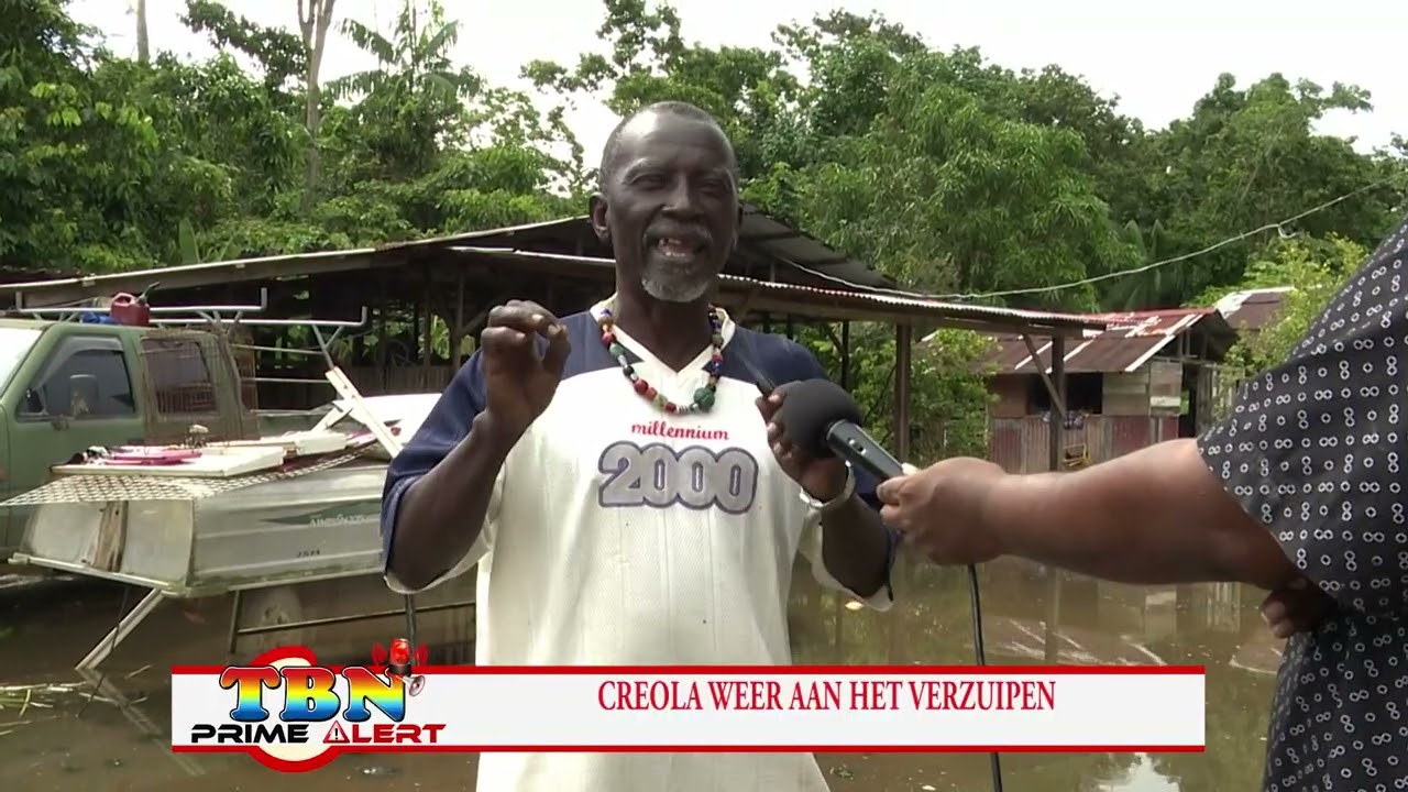 Creola weer aan het verzuipen - Tbn Prime Alert 10 Juni 2026