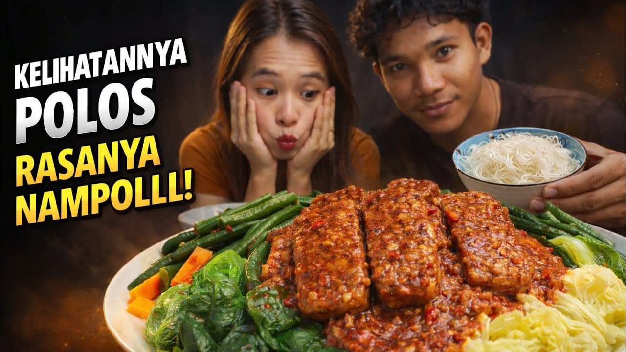 KELIHATANNYA POLOS RASANYA NAMPOLL‼️PECEL SAYUR 🥵