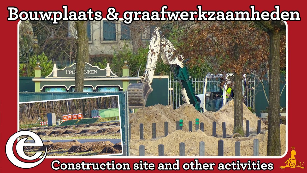 [Efteling] 🛠️ UPDATE: Veel werkzaamheden bij hoofdentree en extra parkeerplaats ⛔️