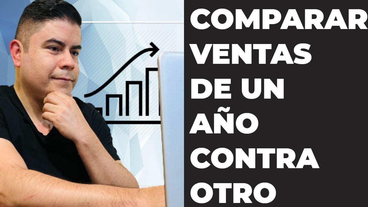 📊 Gr&aacute;fico en Excel para comparar ventas por mes y a&ntilde;o #shorts