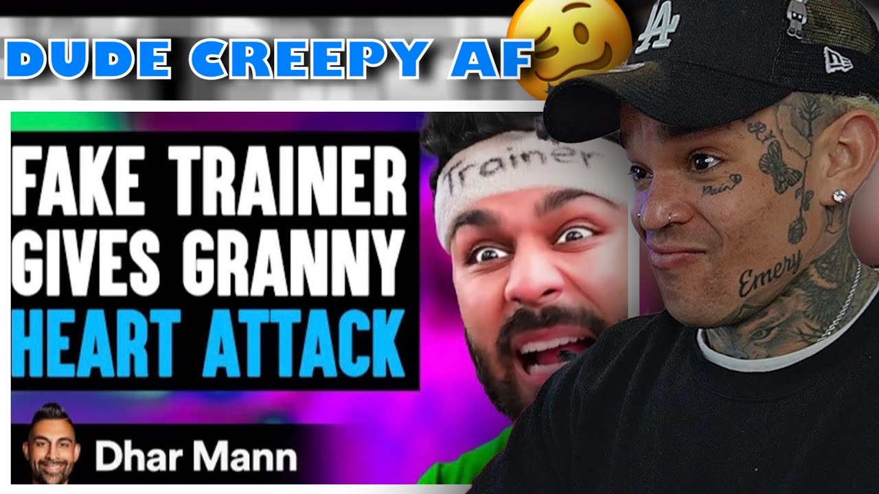 Dhar Mann - FAKE TRAINER Gives GRANNY HEART ATTACK [reaction]
