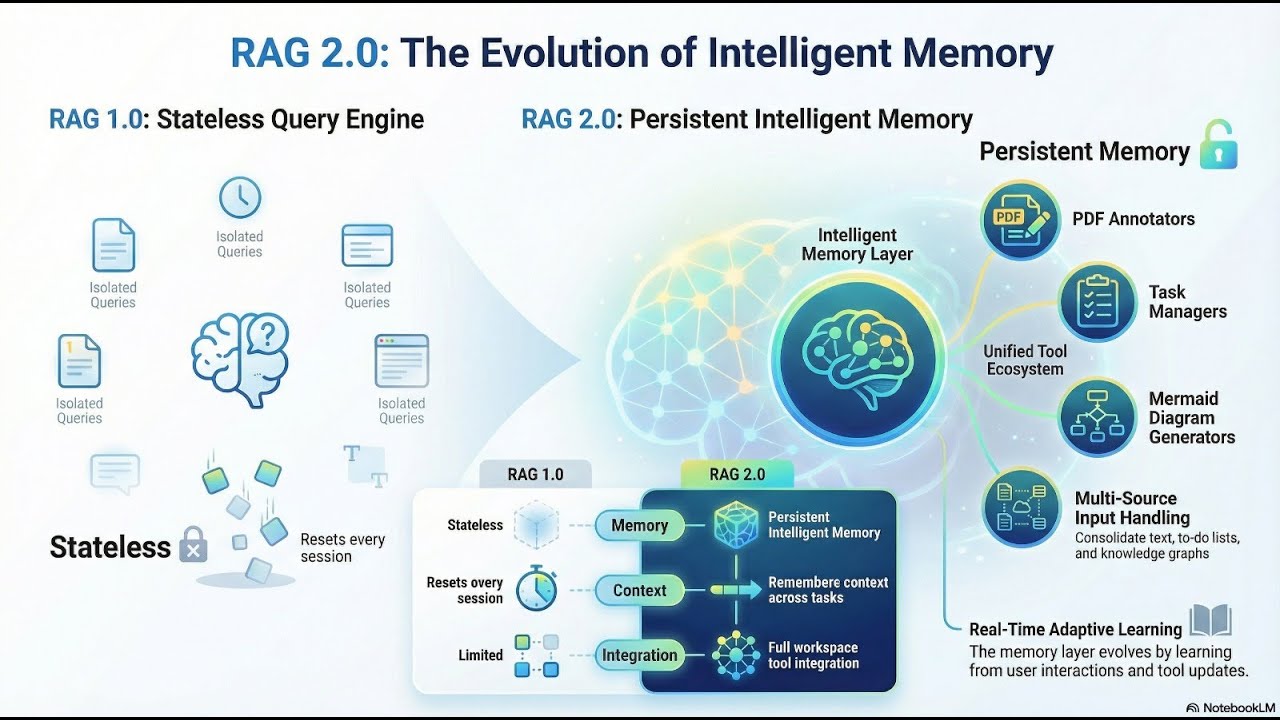 RAG 2.0 – Intelligent Memory: Complete Overview