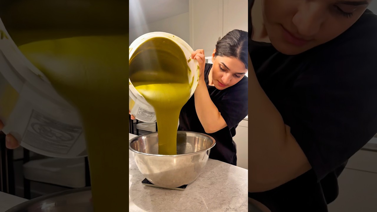 El yapımı fıstık kreması %70 fıstık oranı yapıyorum🍫 İlk sessiz videom, beğendiniz mi?🥰 #keşfet