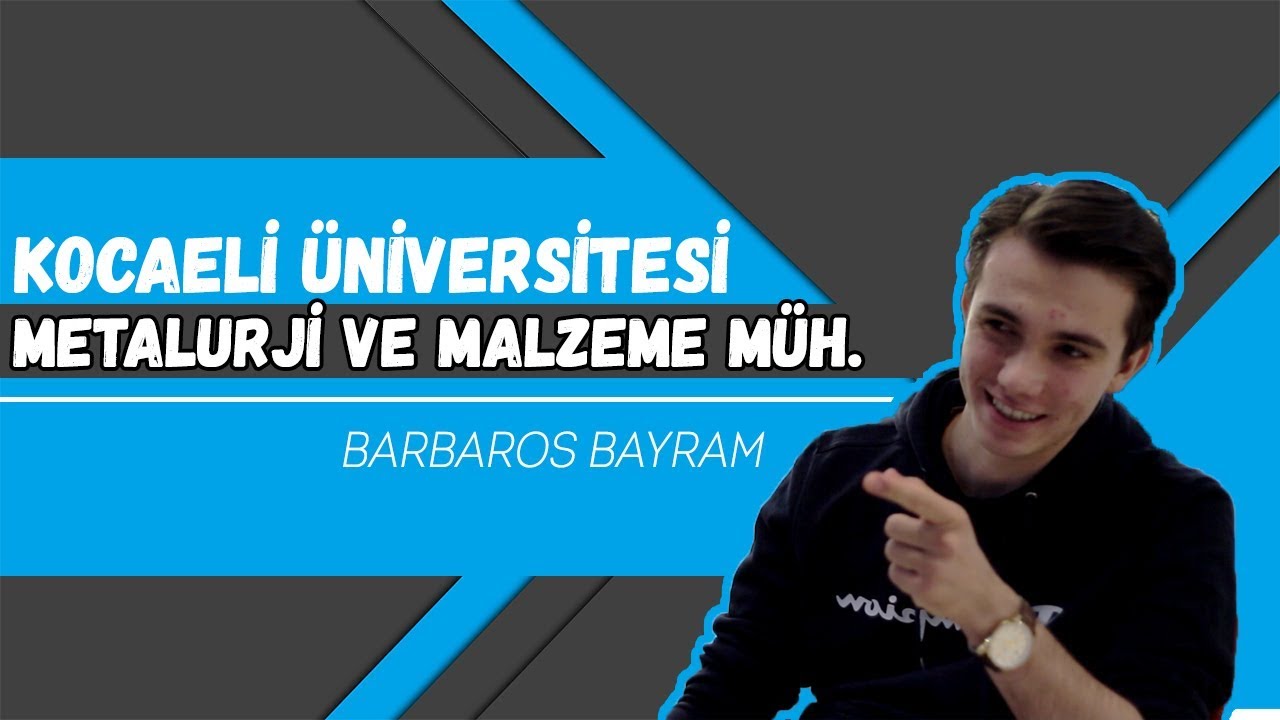 Metalurji ve Malzeme Müh. Bilinmeyen Yönleri | Kocaeli Üniversitesi #universitebolumsecimi
