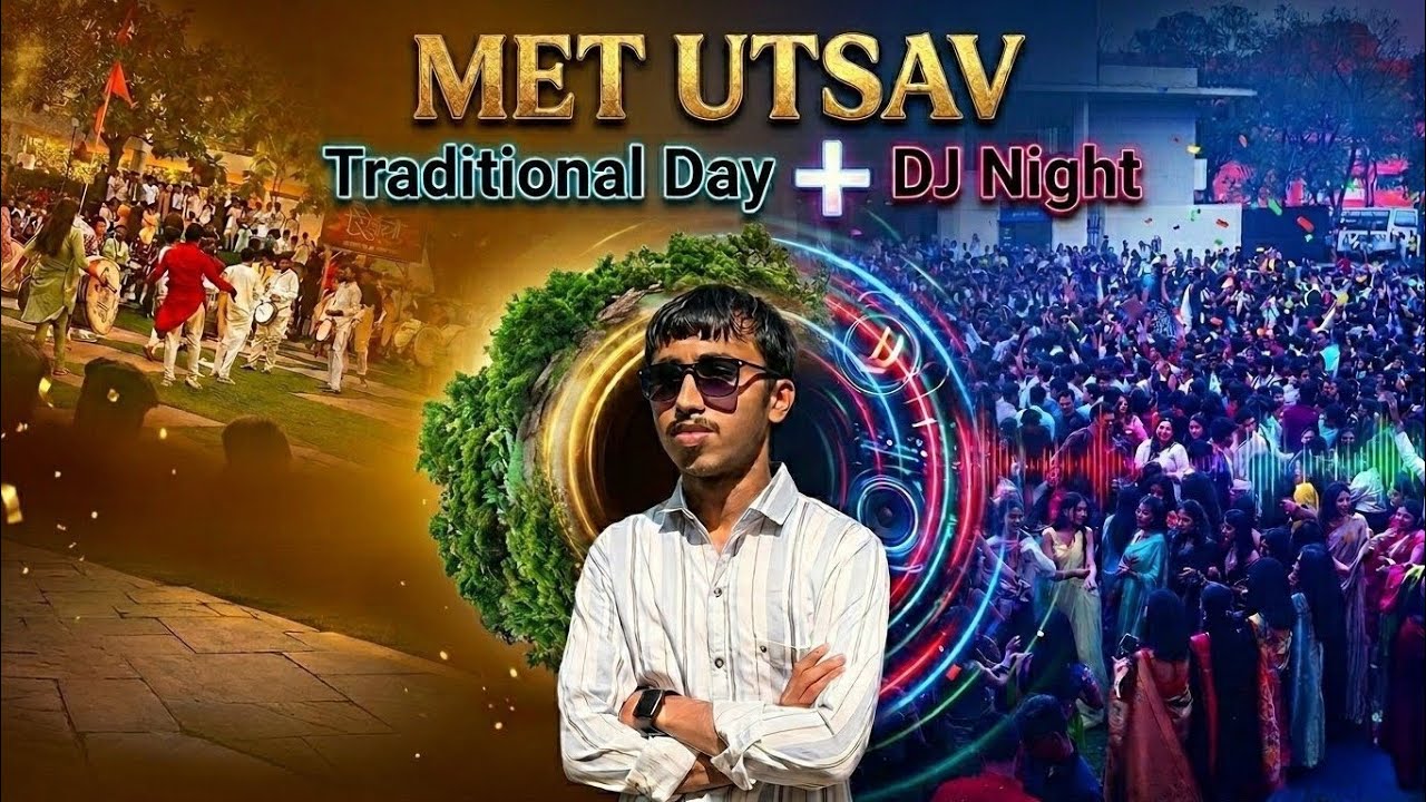 MET College Traditional Day + DJ Night was CRAZY! (26 FEB 2k26)