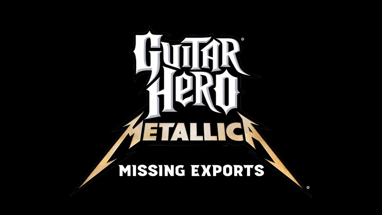 Guitar Hero Metallica Missing Exports Trailer (With Full Animations!)