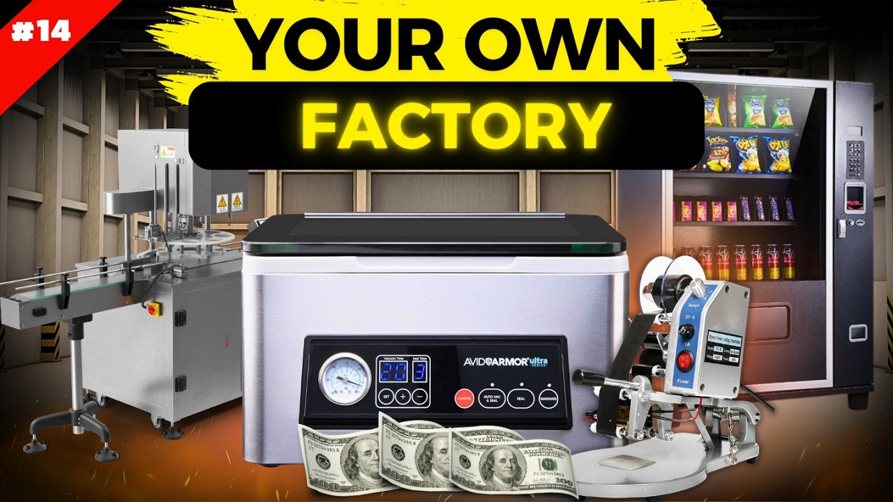 How to MAKE MONEY 💰 with 17 Commercial Machines Available on Amazon.