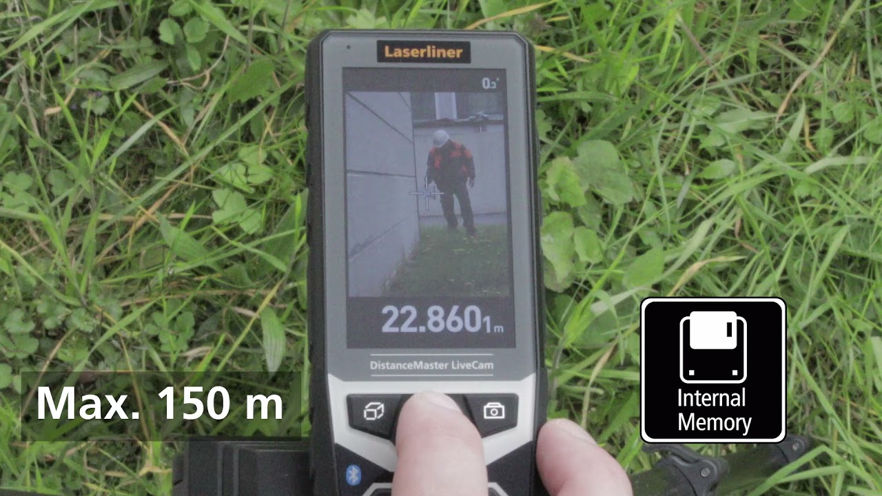 Laserliner Laser-Entferungsmesser DistanceMaster LiveCam