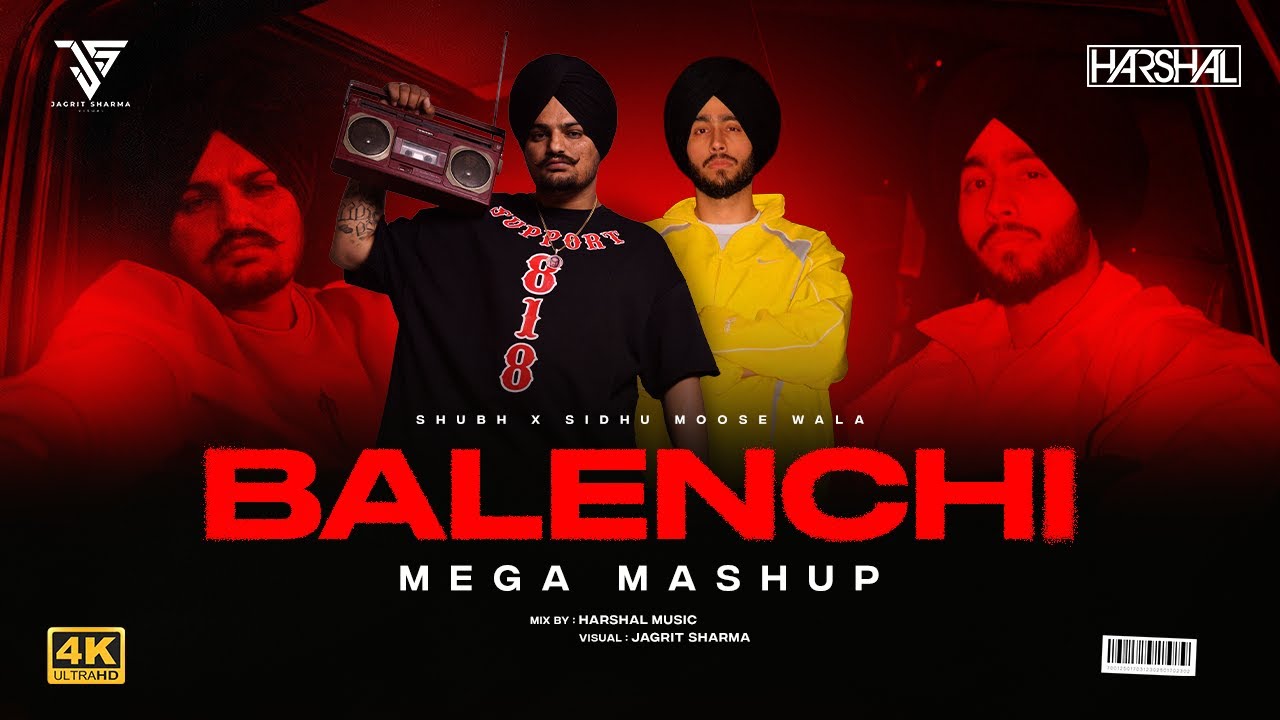 Shubh - Balenci Mashup | Sidhu Moose Wala | Harshal Music | Punjabi Mashup 2025