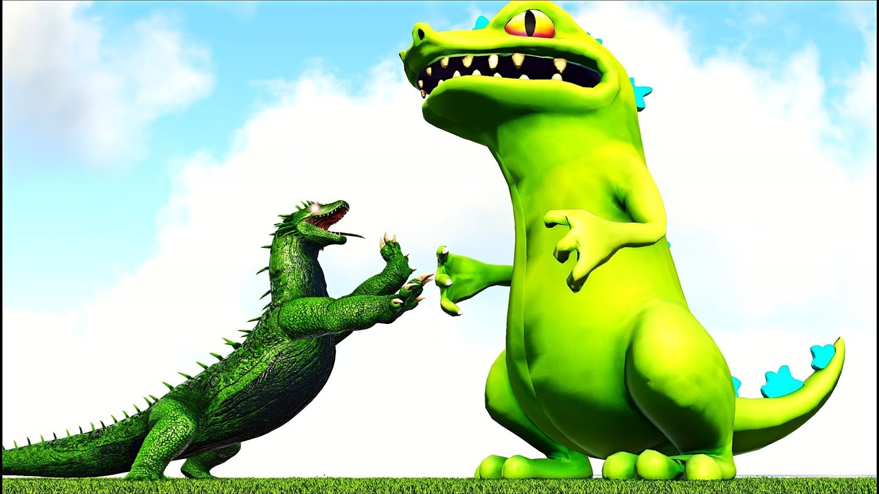 VARAN THE UNBELIEVABLE KAIJU VS SAIRASU REPTAR BOSS (ARK SURVIVAL EVOLVED BATTLE)
