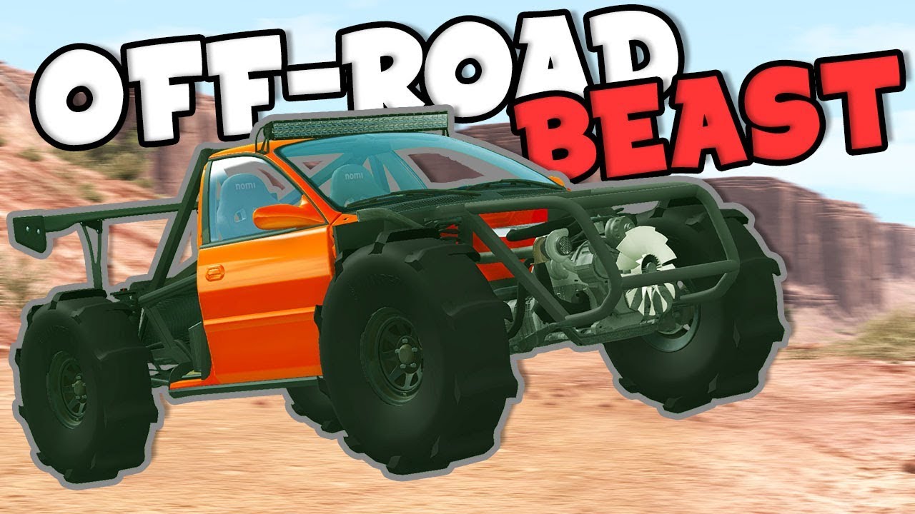 The ULTIMATE Off Road Go Kart? Ridiculous Car Mod! - BeamNG Drive Mods