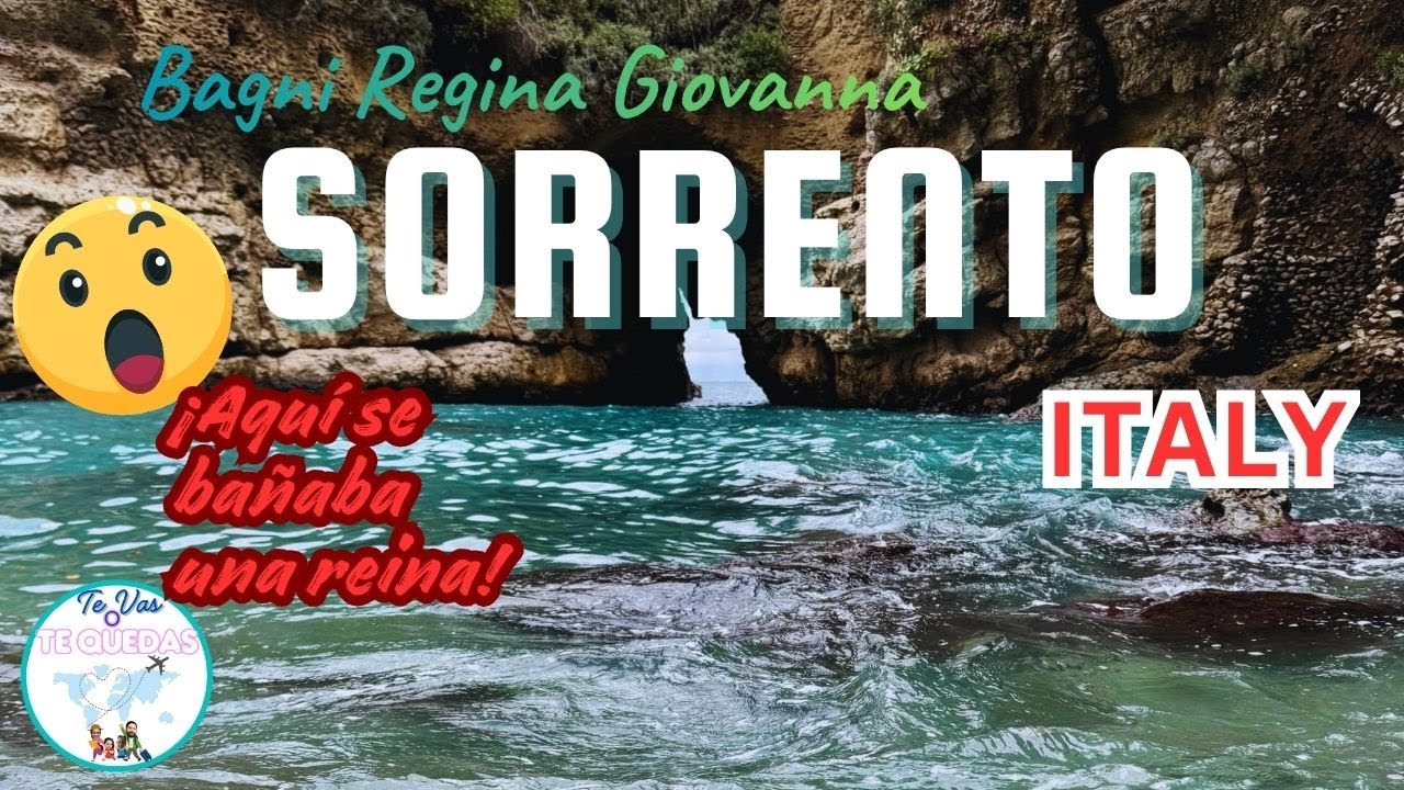 4K Sorrento Italia! Paraíso Escondido: Descubriendo los Bagni Regina Giovanna
