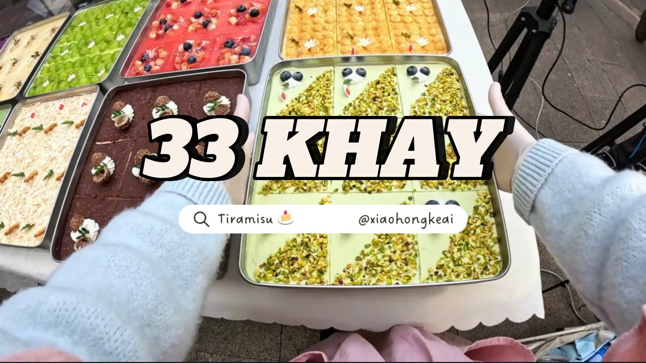 (Vietsub)Nhập vai bán bánh Tiramisu 🍰「2 TIẾNG BÁN HẾT 33 KHAY」