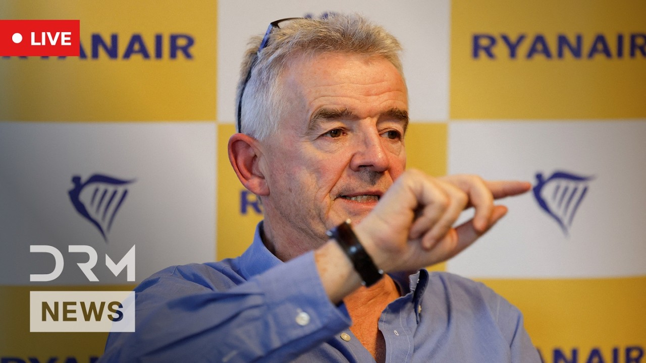 LIVE: Ryanair CEO Michael O’Leary Holds Press Conference in Warsaw | AC1Z
