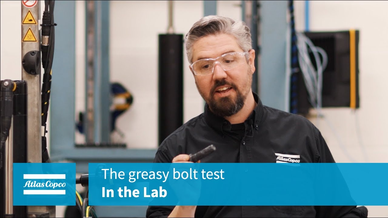In the Lab: Greasy bolt test | Atlas Copco