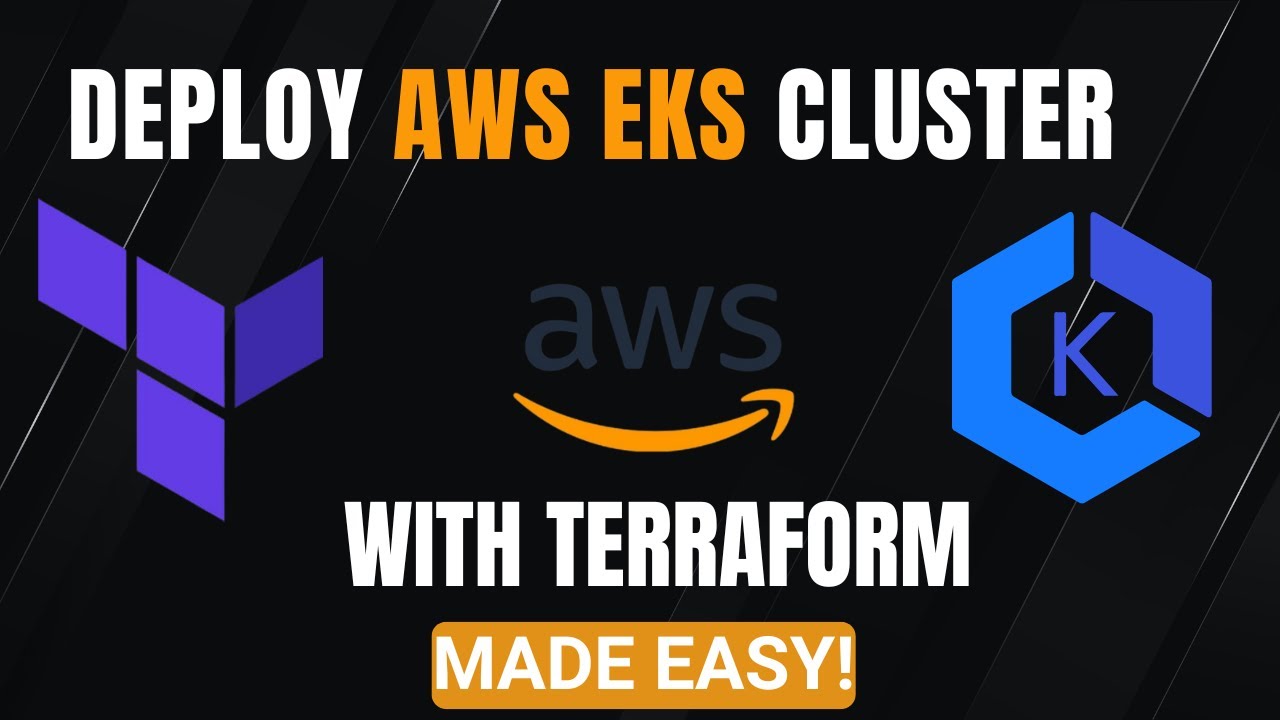 Deploy an Amazon EKS Cluster with Terraform | Kubernetes Cluster Hands-On Tutorial