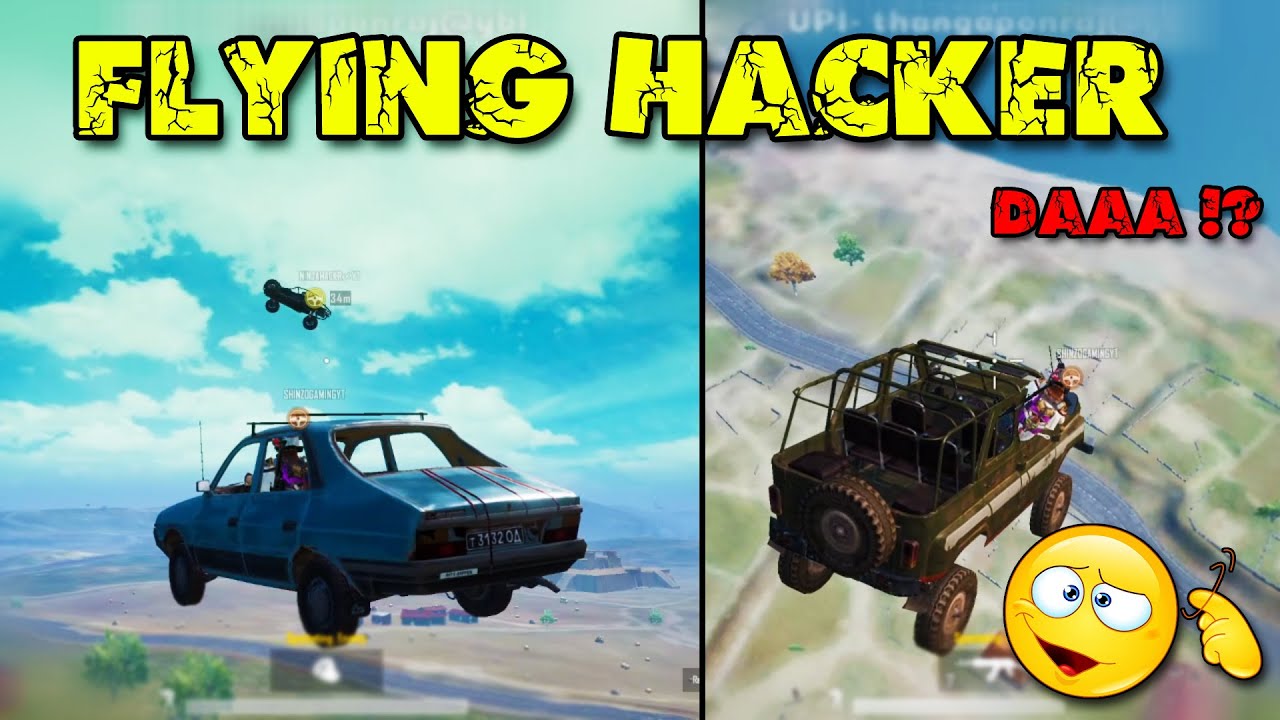 Duo Flying H@ck*r - Wiped Half Lobby in PubgM