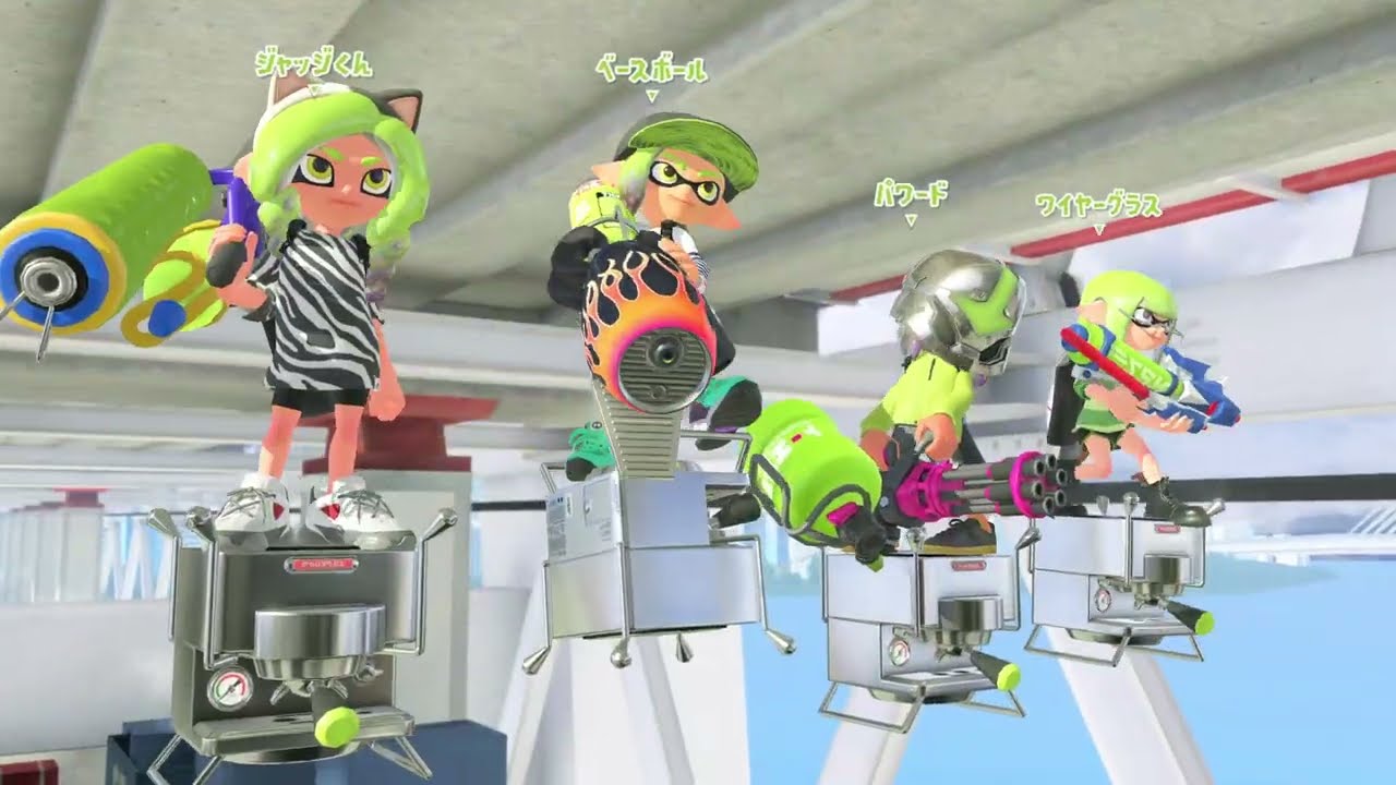 【スプラトゥーン３】プレイ記録220_ガチホコ_バレルスピナー
