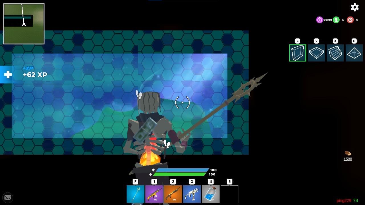 Zonewars Gameplay In Buildnow.gg