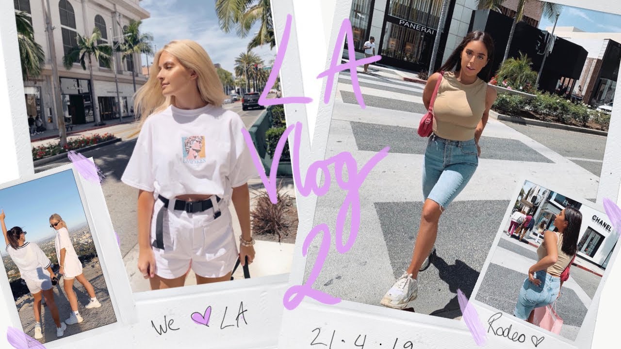 LA VLOG!!! | PART 2 | Sophia and Cinzia