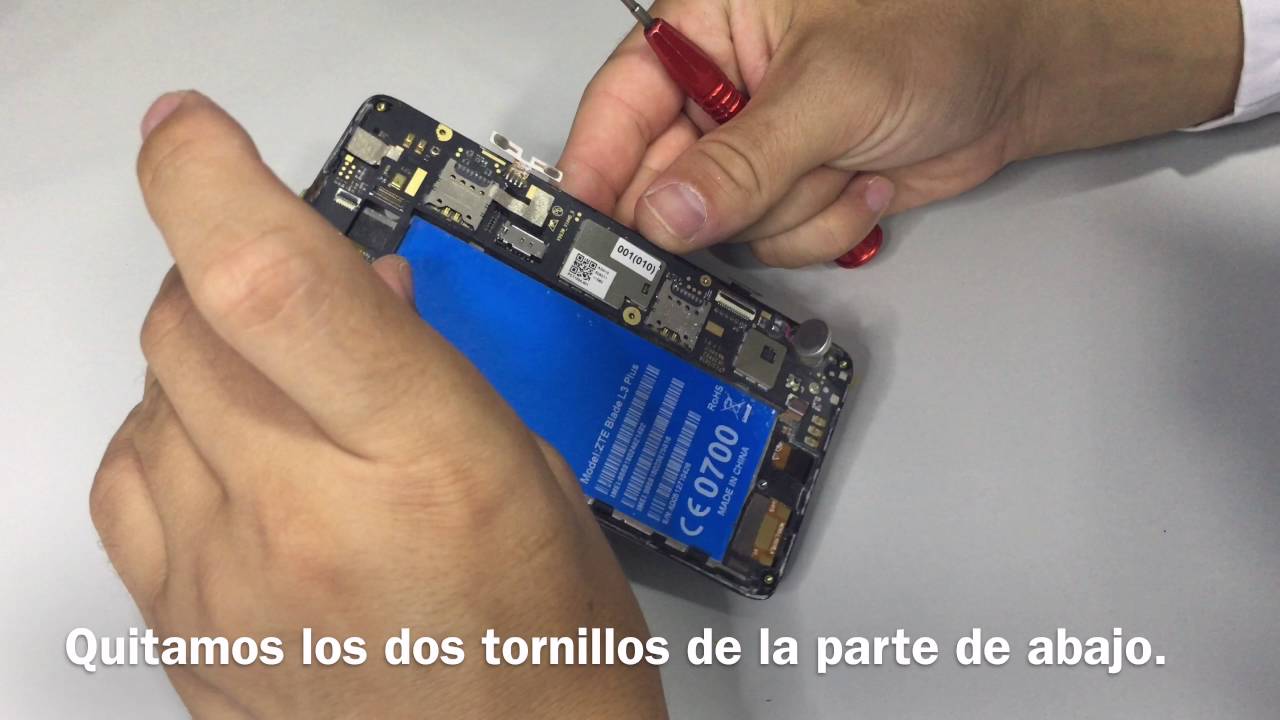 Cambio pantalla zte blade L3 plus
