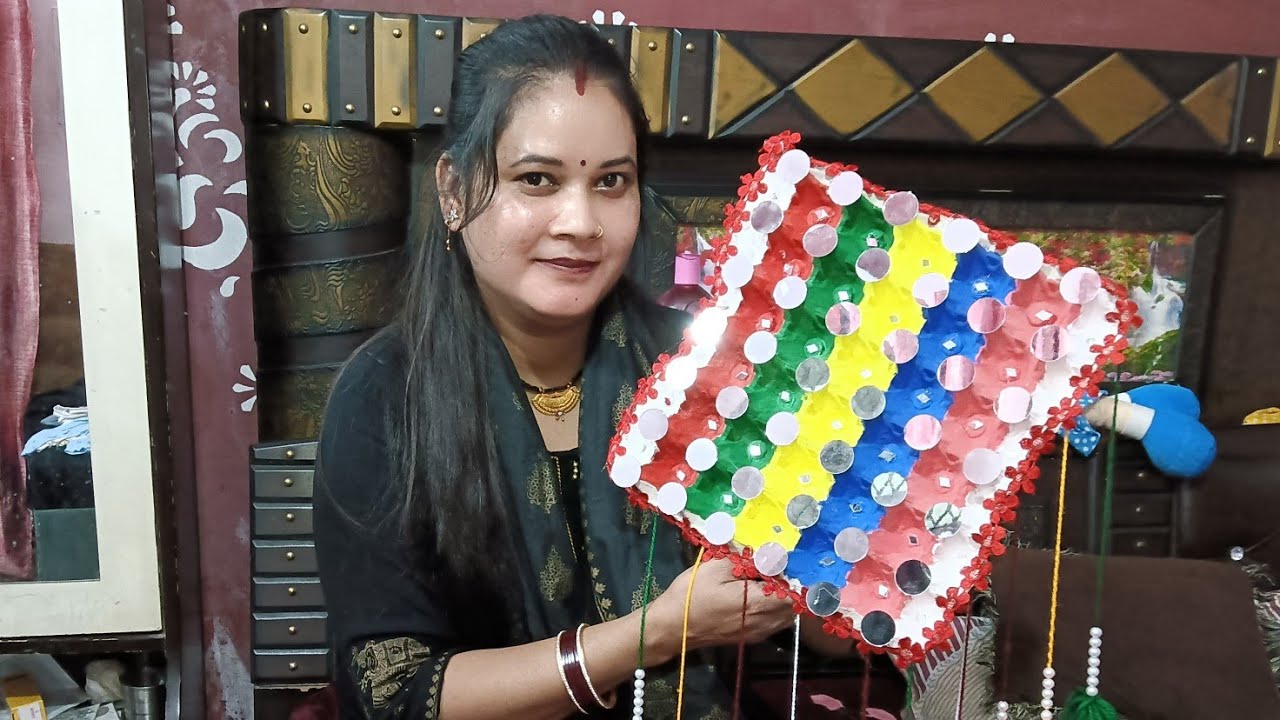 Maine bnaya wall decoration ka samaan☺️☺️☺️