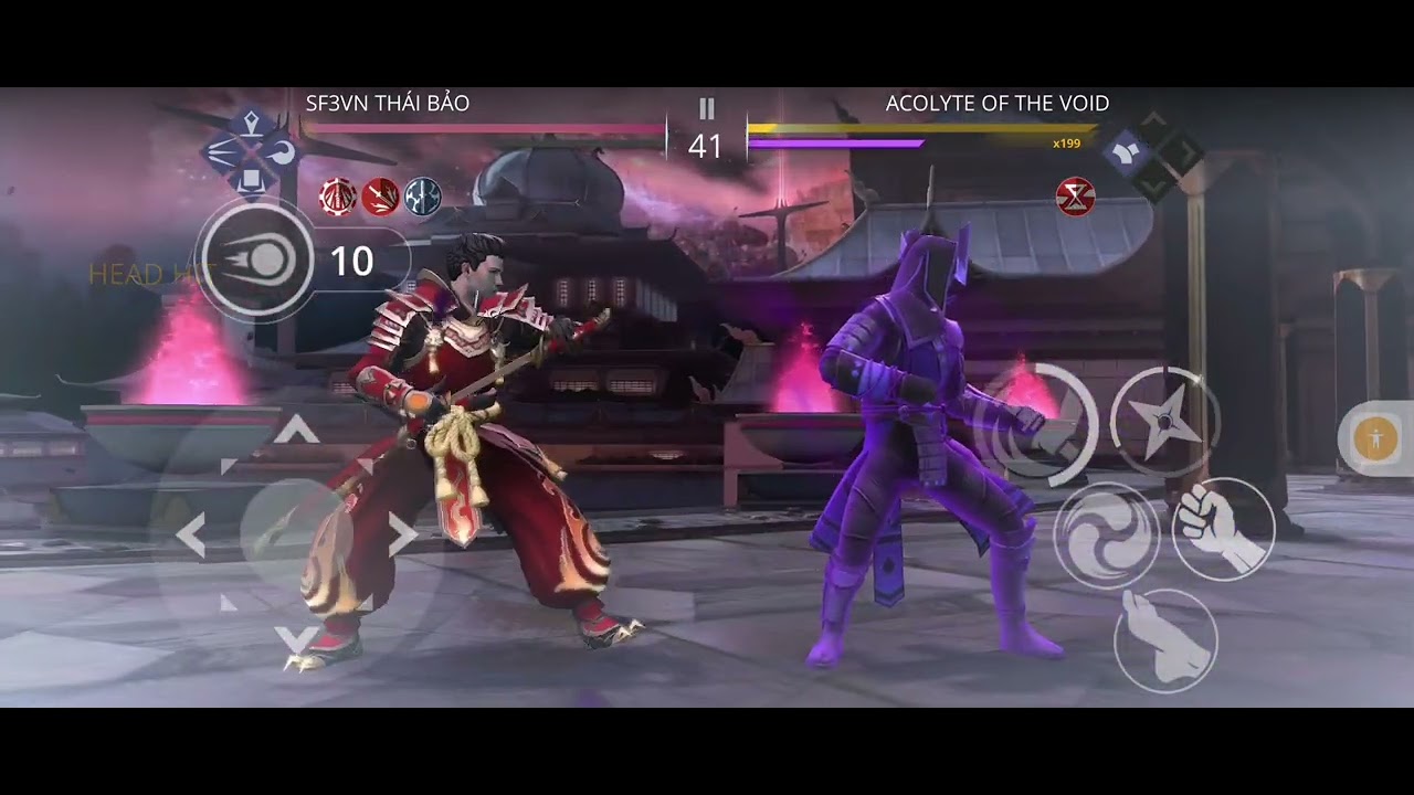 Shadow Fight 3: DOTE vs Acolyte 6 (max 53,7k/round) 😆