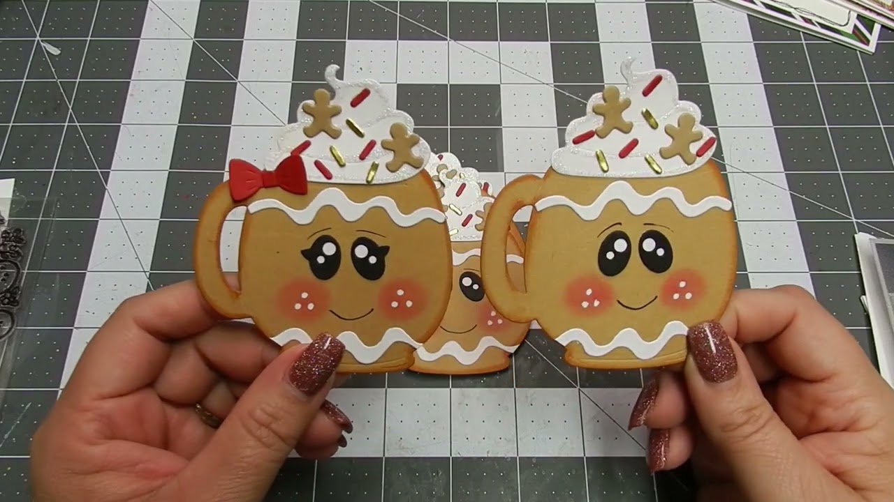 DIY Gingerbread crafts #satmornmakes Ep.58 #gingerbread #christmascrafts