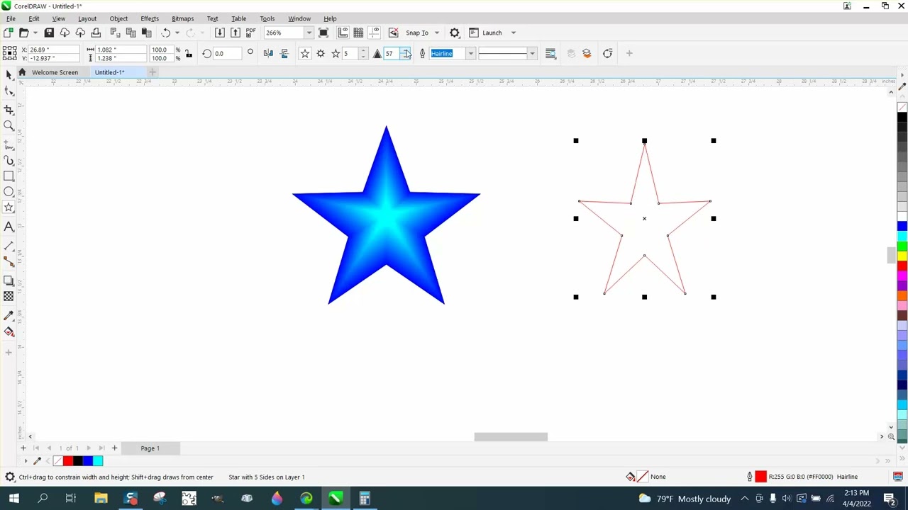 Corel Draw Tips & Tricks Star Tool NOT working