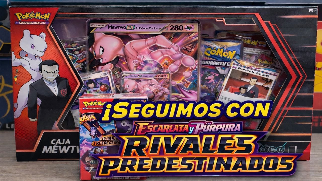😬🔥Seguimos con Rivales Predestinados🤯Booster Bundle de RP y Caja Mewtwo EX🔥😎#pokemon #pokemoncards