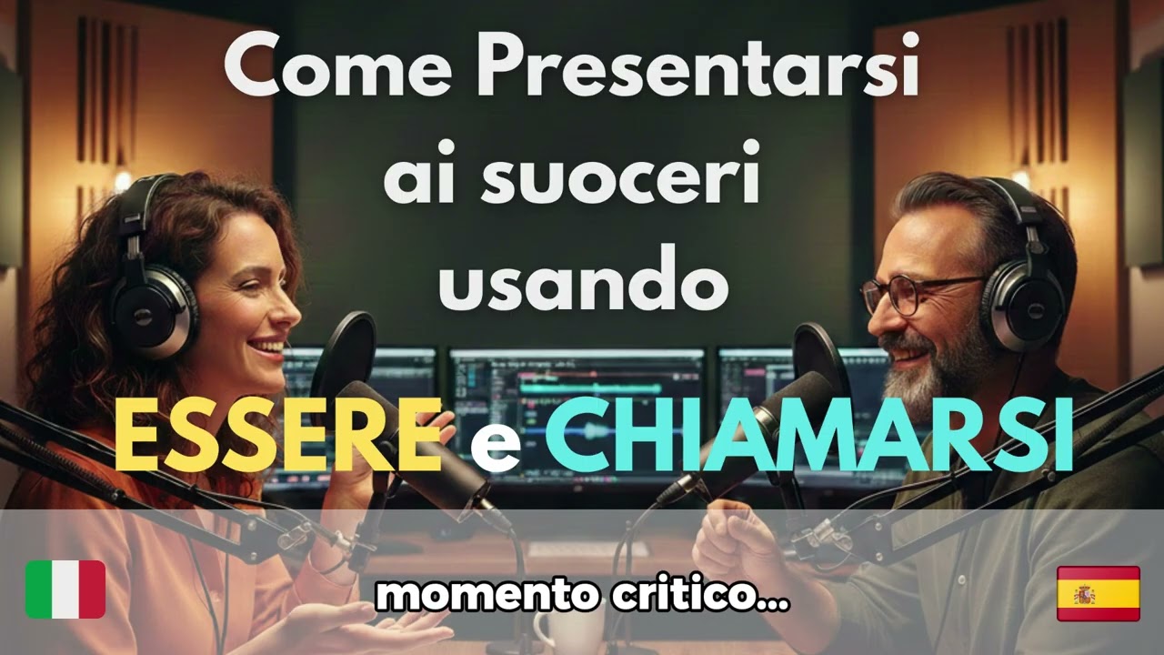 Io sono o mi chiamo? Domina Essere e Chiamarsi senza sembrare un turista.