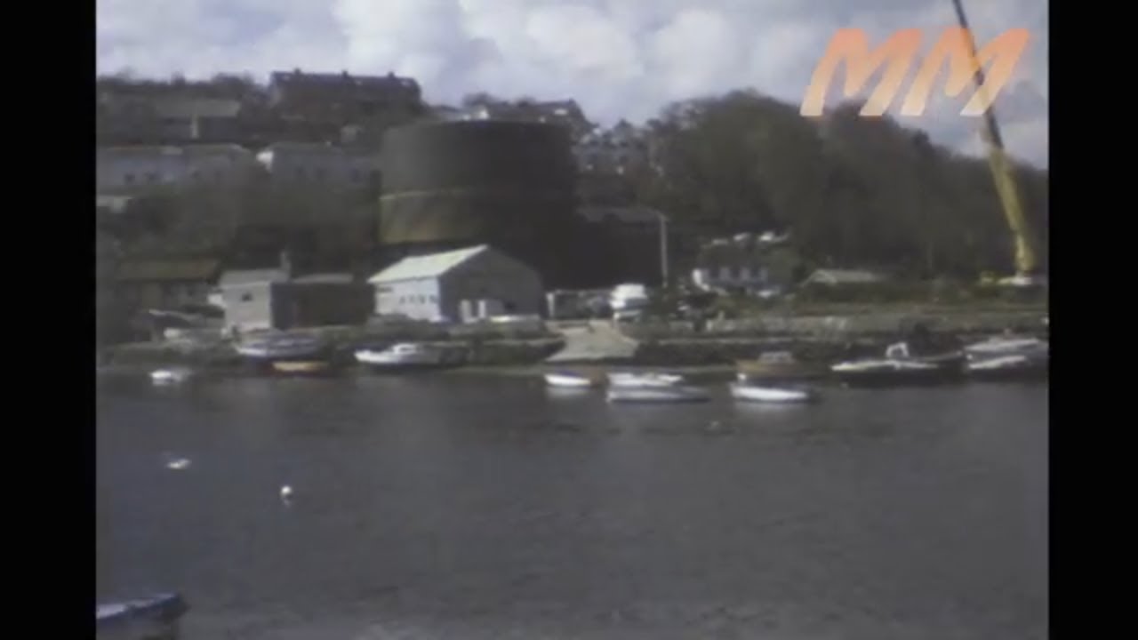 Cornwall Looe, Talland & Polperro 1975ish old cine film 416