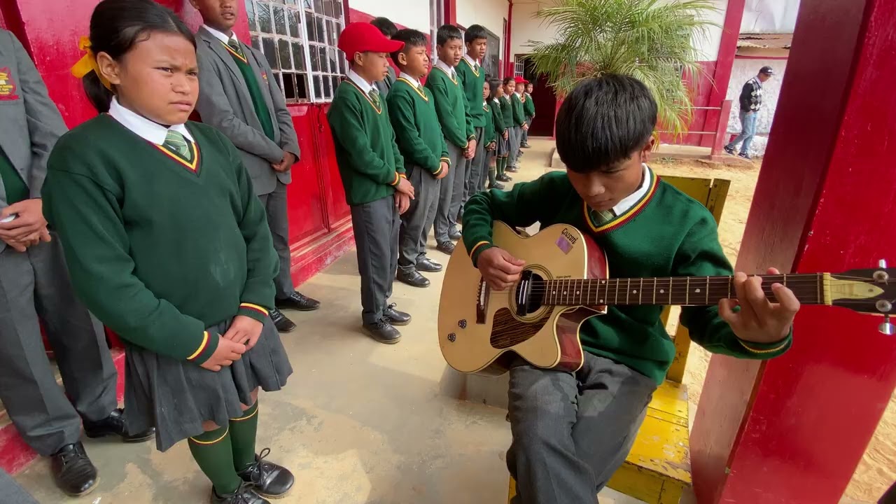 The friend we have in Jesus (A song sung by the students of Sohra Academy, Meghalaya)