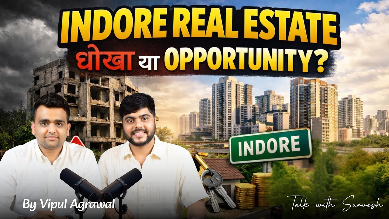 🏙️ Indore Real Estate: Dhoka ya Opportunities? | Vipul Agrawal | Talk with Sarvesh Podcast