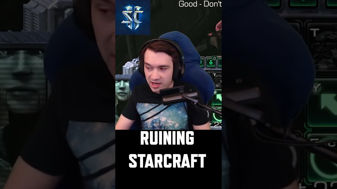 The worst part about streaming StarCraft 2...