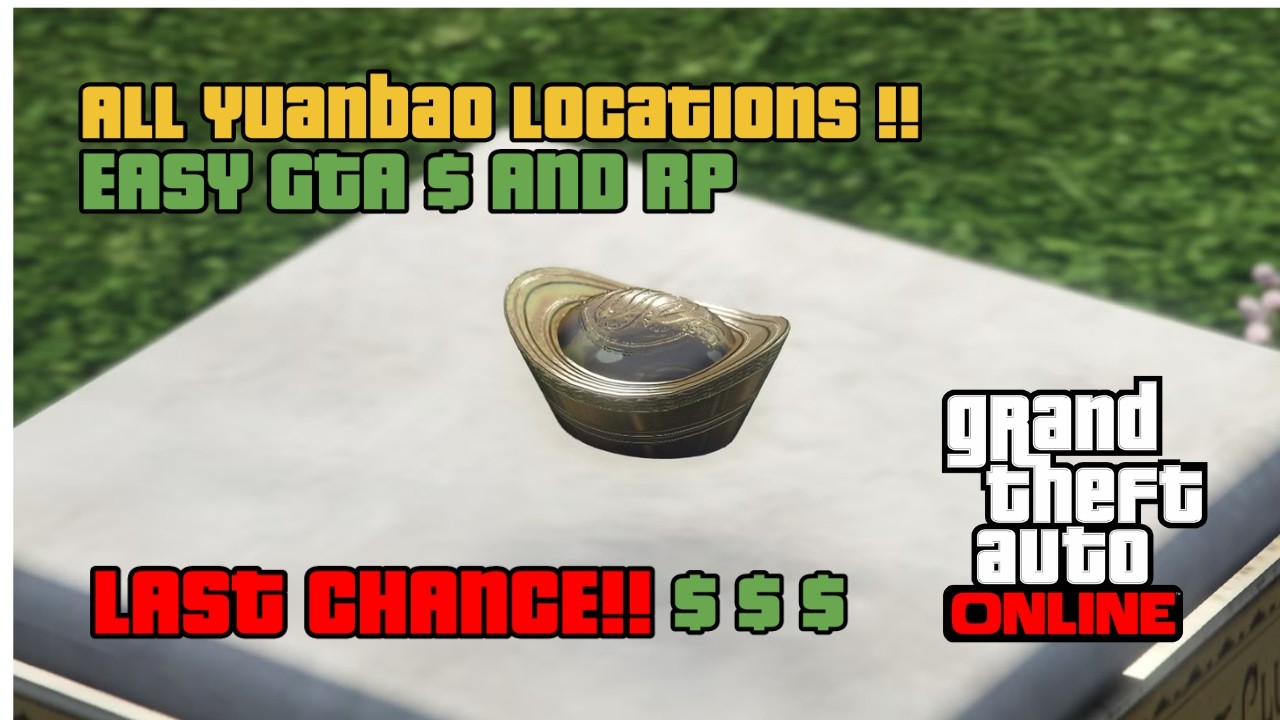 LAST WEEK! All 36 Yuanbao Locations Guide | GTA Online