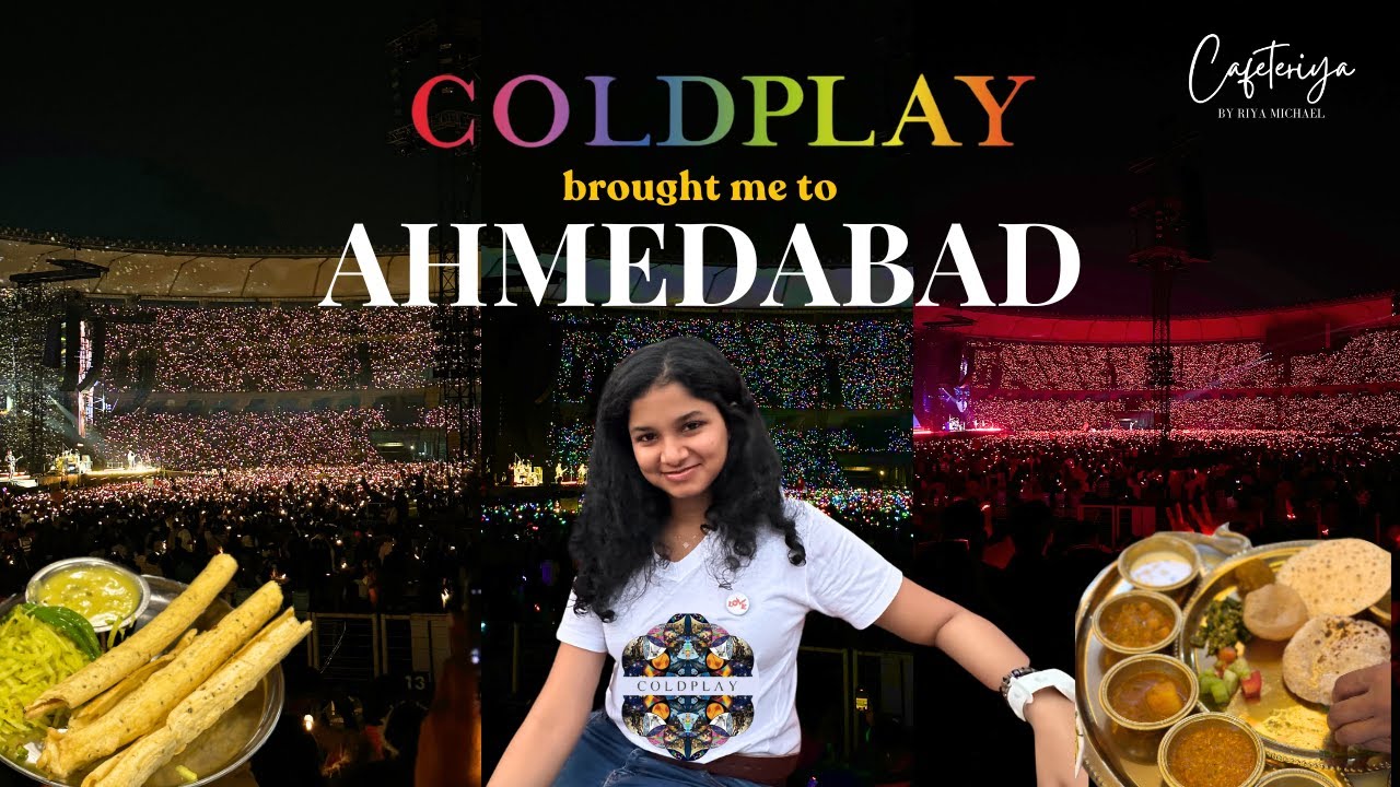 Coldplay at Ahmedabad on 25.01.25 | Mumbai to Ahmedabad | Gujarati Food | Law Garden Shopping