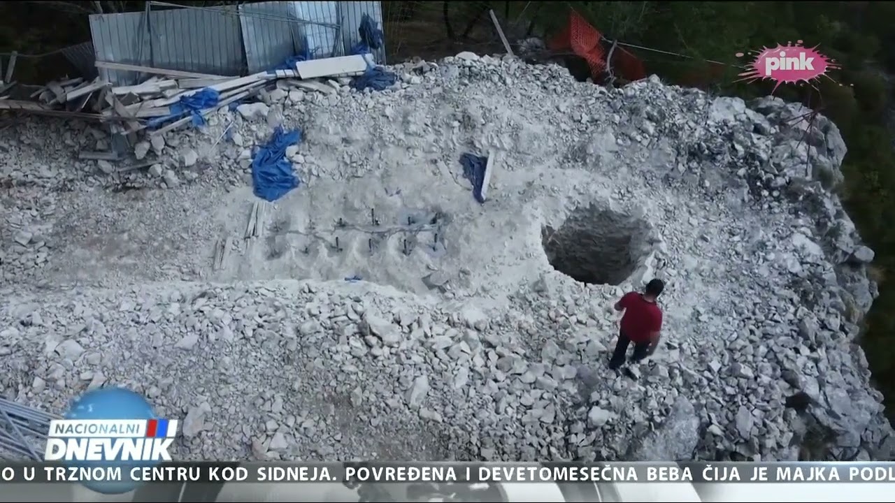 Nacionalni dnevnik - Gradnja vidikovca na Kablaru ušla u finalnu fazu