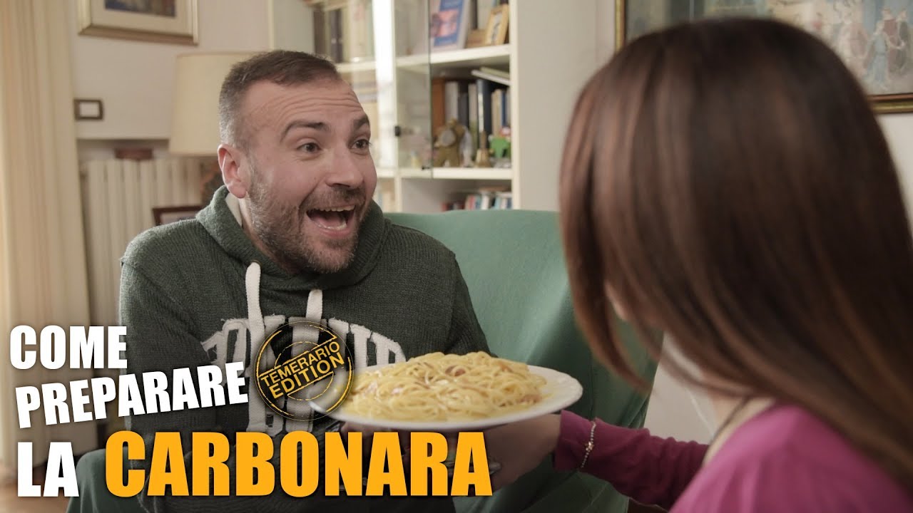 Come preparare LA CARBONARA - Temerario Edition