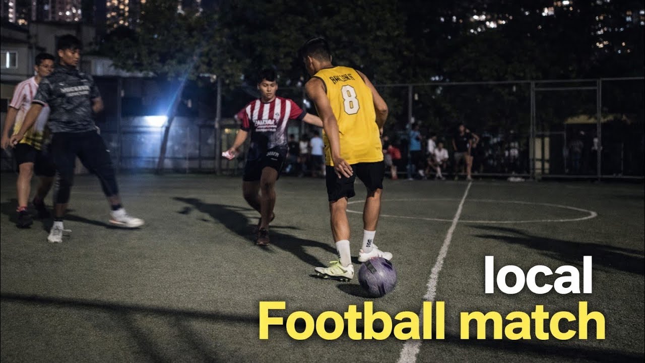 ⚽ Last Minute Skills 😱🔥 | Local Football Match Night Vibes