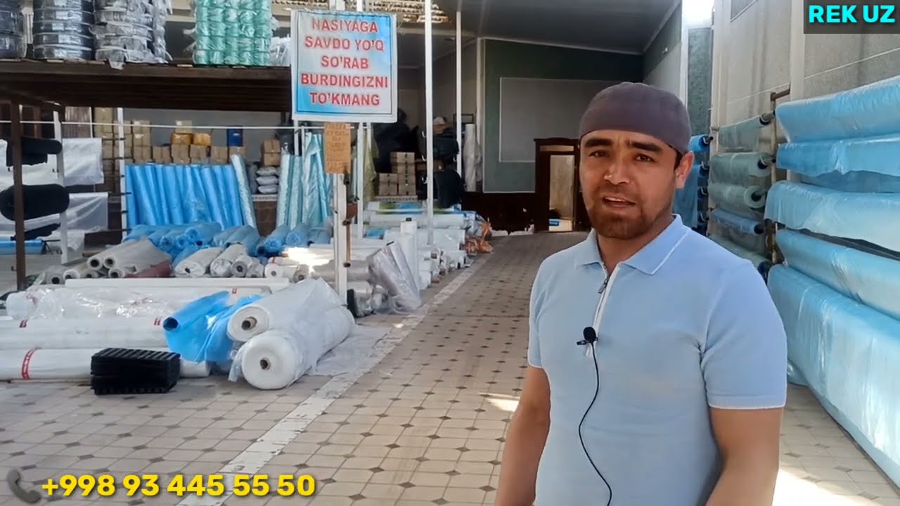 ТЕПЛИЦА УЧУН САЛАФАН КАПЕЛНИЦА ЗАЖЕМ СИМЛАР ВА ДАСТЕЧКА РЕКАЛАР (ПАХТА ПИЛЁНКА) ISSIQXONA QURISH