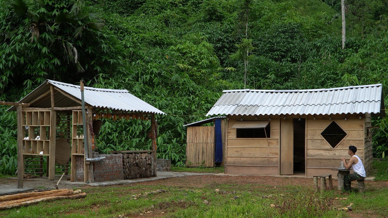 Doctor left the city for the forest, built a clinic, lived a self sufficient life amidst nature
