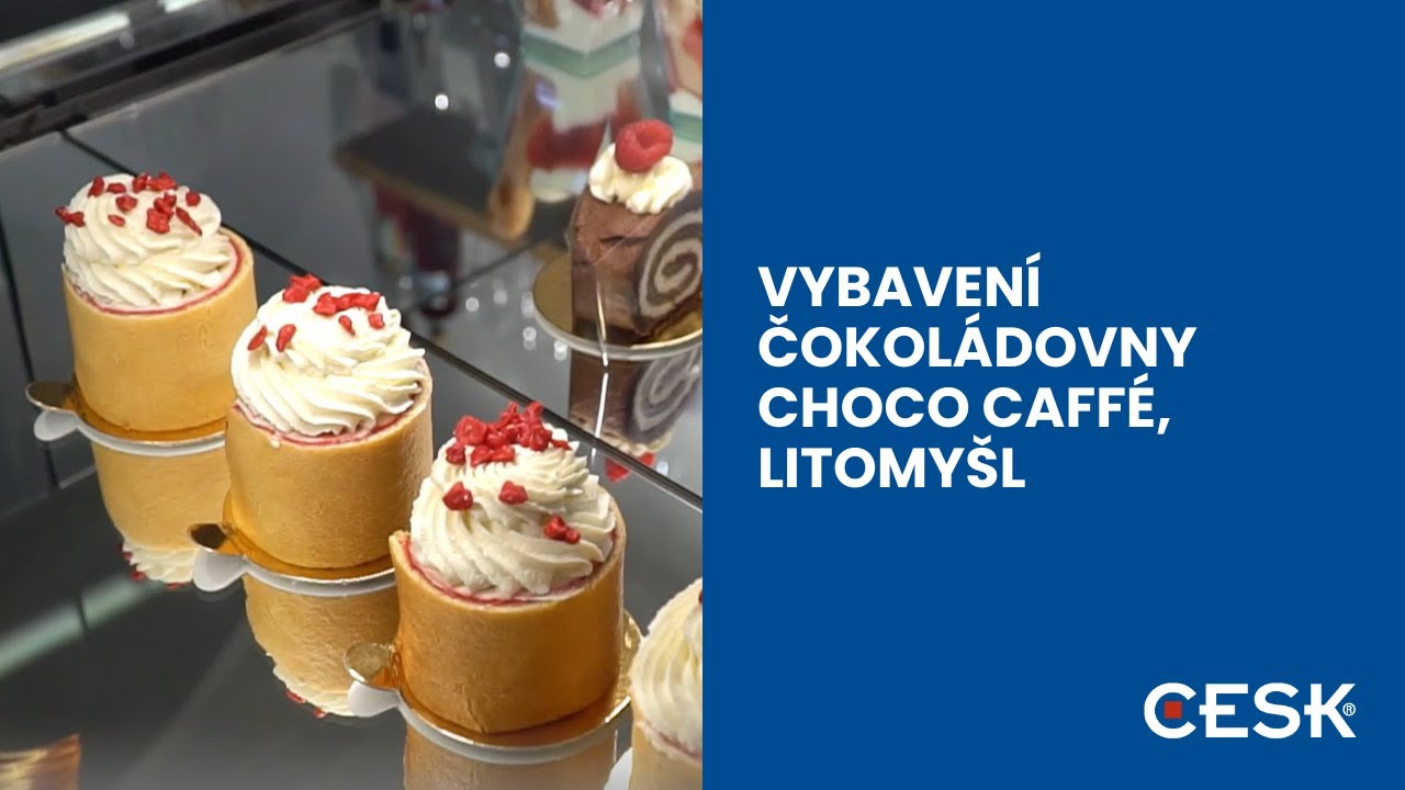 Vybaven&iacute; kav&aacute;rny a čokol&aacute;dovny Choco Caff&eacute;, Litomy&scaron;l | CESK