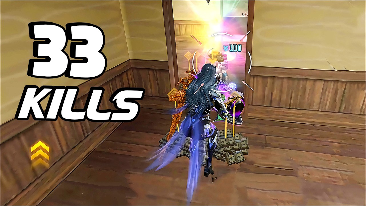 33 KILLS AGGRESSIVE IN SOLO VS SQUAD CALL OF DUTY MOBILE FULL GAMEPLAY