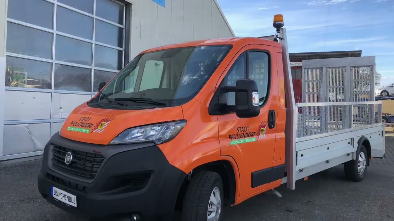 Tiefrahmenpritsche Fiat Ducato Branchenbus GmbH