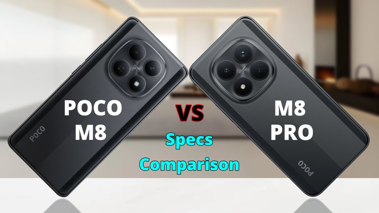 POCO M8 5G vs POCO M8 PRO 5G