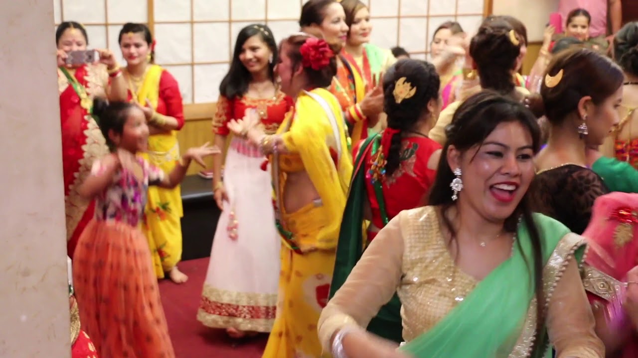 arlangkot sewa samaj japan teej program 2018/तीज कार्यक्रम/teej song