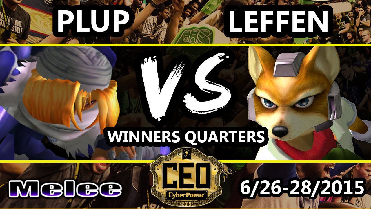 CEO 2015 - TSM | Leffen (Fox) Vs. Plup (Sheik) SSBM Winners Quarters - Smash Melee