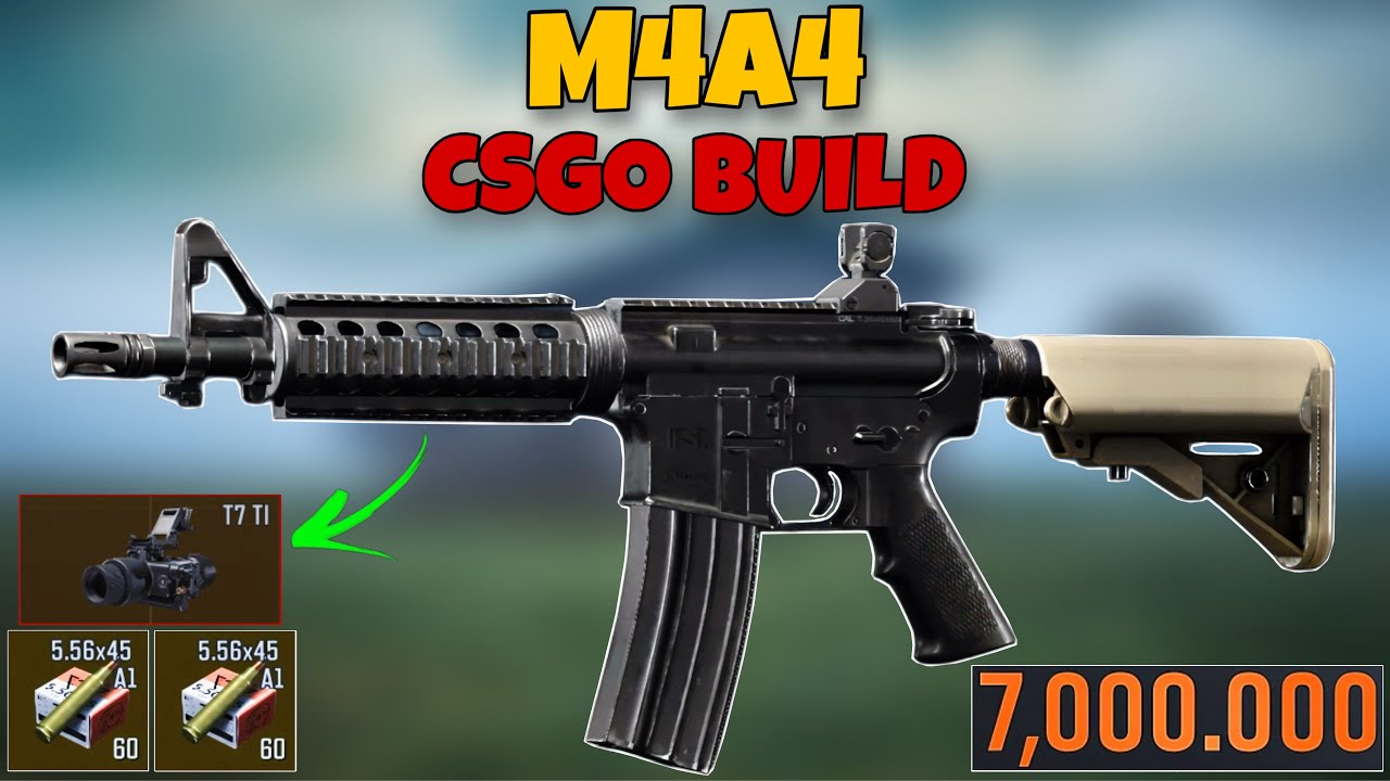 CSGO M4A4 CHEAP BUILD ON FARM IN ARENA BREAKOUT
