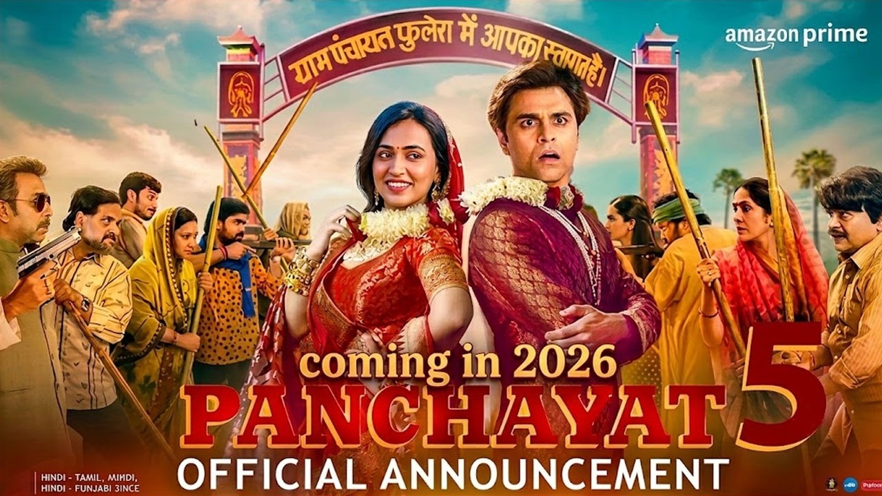 Panchayat Season 5 TVF | Official 2026 ANNOUNCEMENT Release Date | Jitendra , Neena Gupta, | Amazon